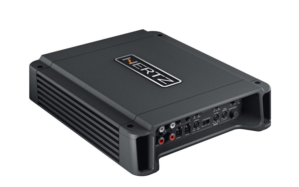 Hertz High Compact Power 4-Channel Car Audio Amplifier - Base Systems